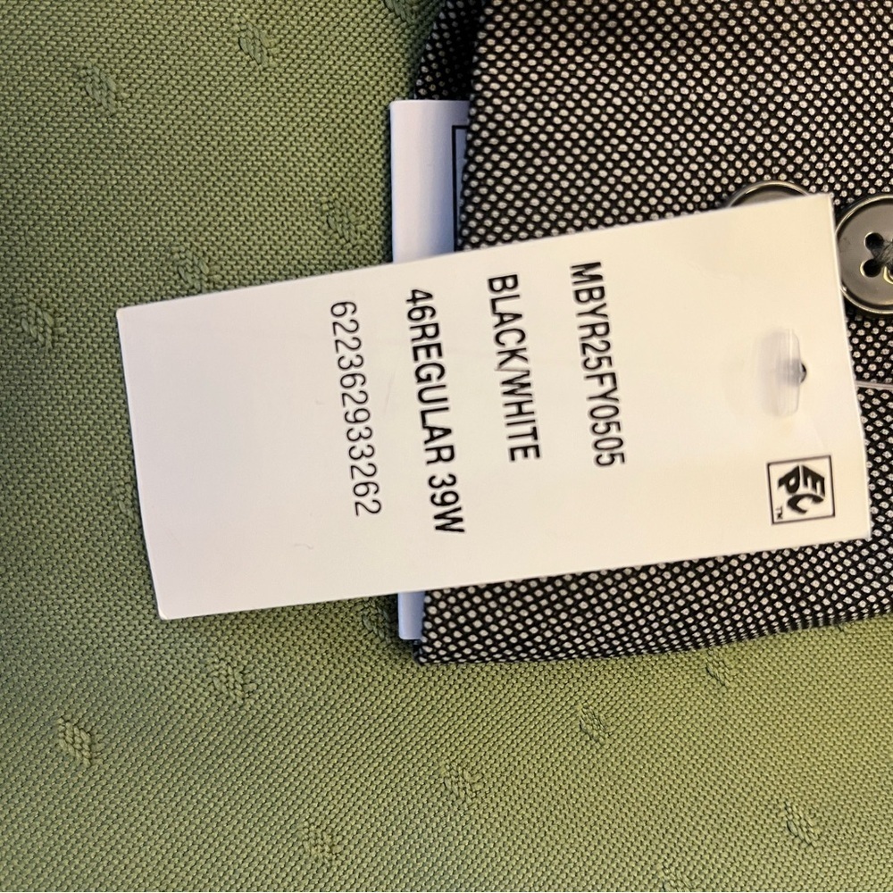 Calvin Klein Men's Charcoal Blazer - Picture 2 of 9